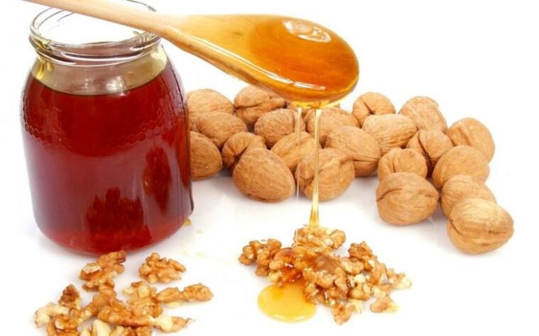 мед и орехи при простатит