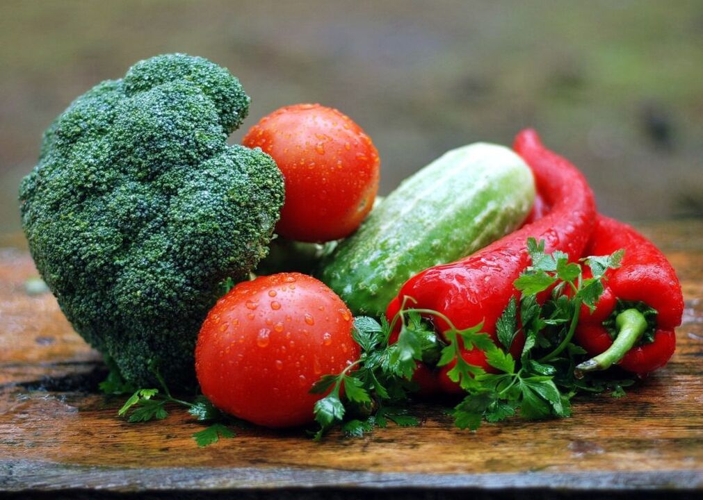 зеленчуци за простатит